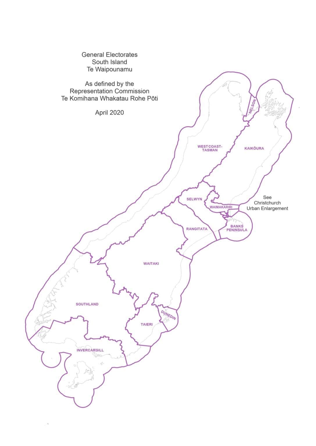 Has your electorate changed? See the new 2020 electorate boundaries