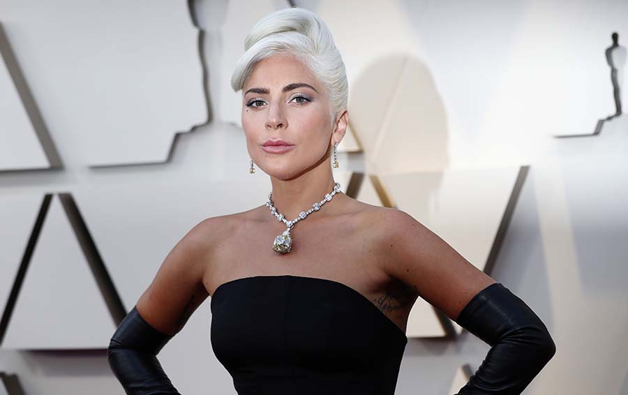 Oscars Arrivals - Red Carpet - Hollywood, Los Angeles, California, U.S., February 24, 2019. Lady Gaga arrives wearing Alexander McQueen. REUTERS/Mario Anzuoni - HP1EF2P03J69Y