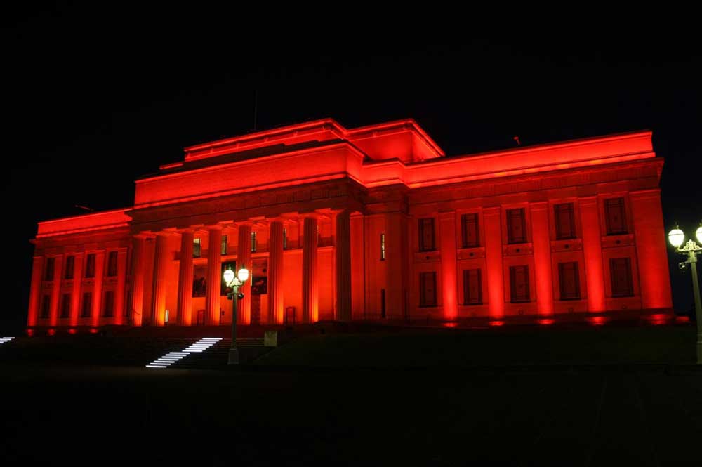 Auckland Museum to light up for ANZAC Day