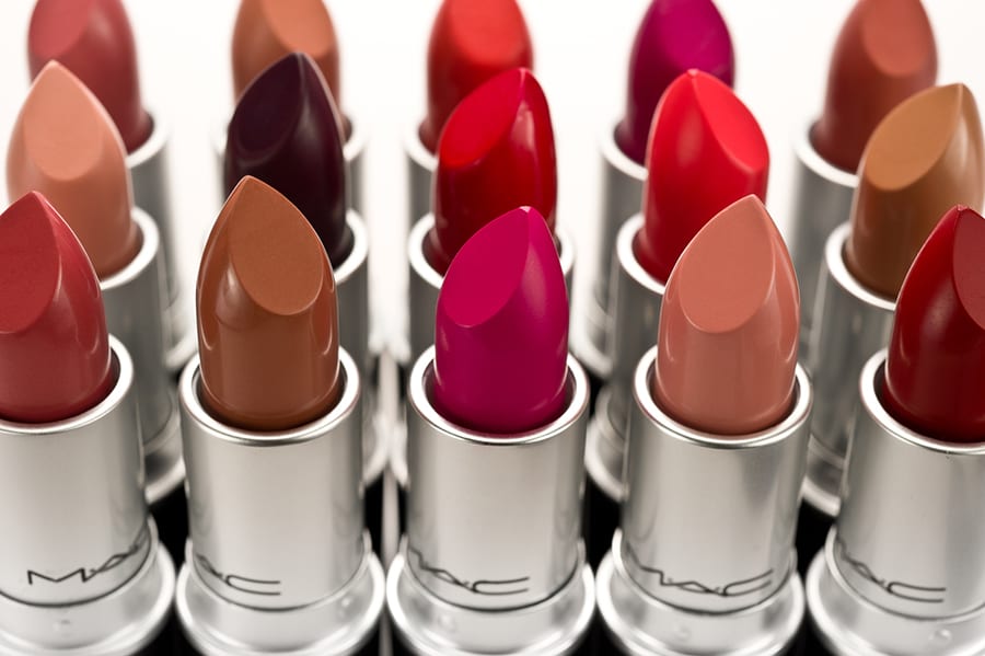 "Yellowknife, Canada - February 16, 2012: MAC lipsticks in various colours. MAC Cosmetics, officially named Make-up Art Cosmetics, was founded in Toronto Canada and later acquired by Este Lauder in 1994. MAC manufactures a extensive line of cosmetics."