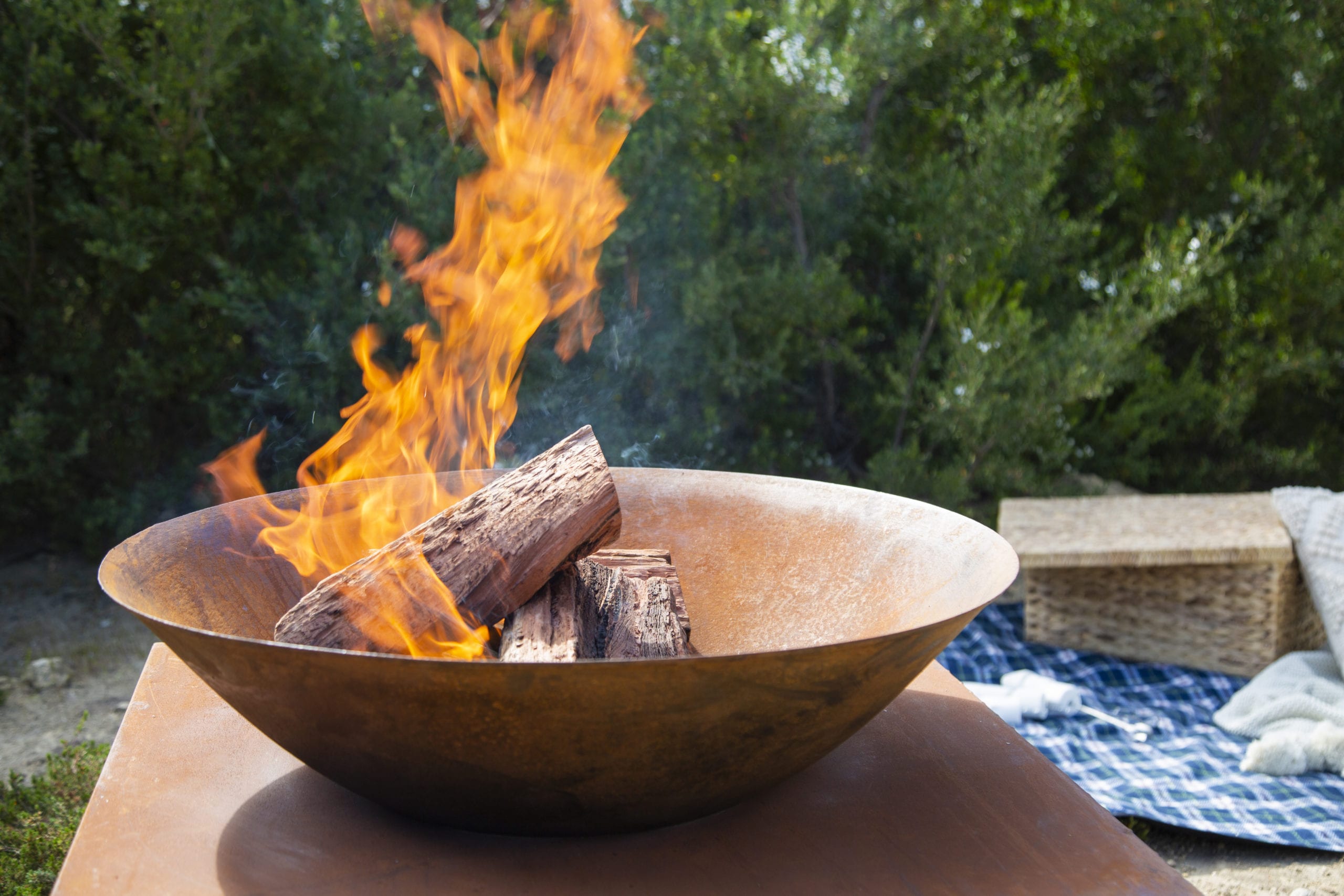 Outdoor fire pit ideas from horticulturist Melissa King
