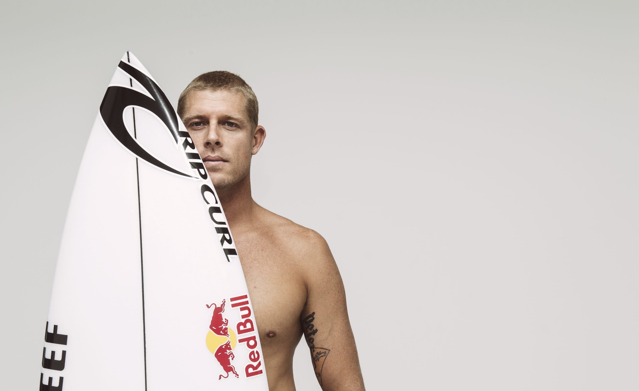 Mick Fanning poses for a portrait in Gold Coast, Queensland on February 4, 2018 // Corey Wilson/Red Bull Content Pool // AP-1UVU6NQN52111 // Usage for editorial use only //