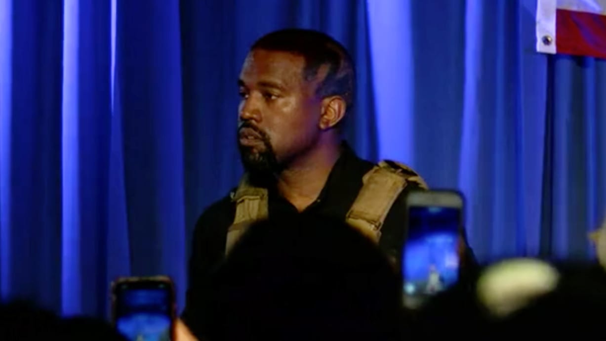 Kanye West presidential bid: Rapper holds first campaign rally