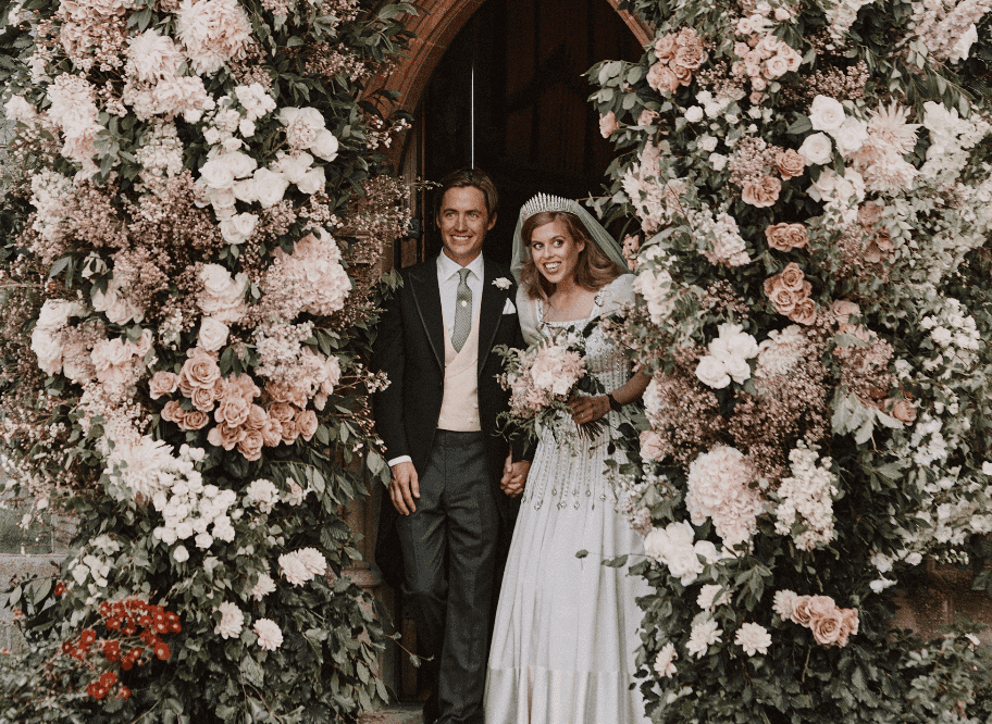 Sarah Ferguson shares previously unseen photo from Princess Beatrice’s wedding