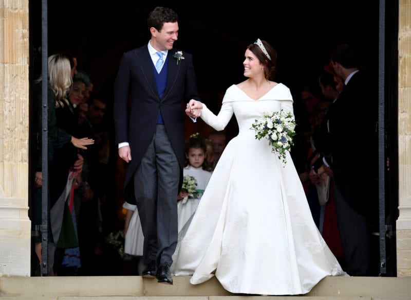 Princess Eugenie shares never-before-seen wedding photos to mark two-year anniversary