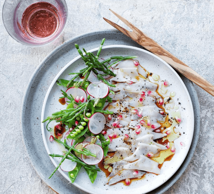 Seared Abalone Carpaccio