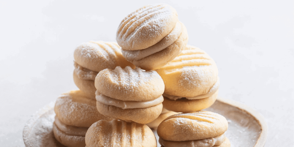 Caramel Yoyos with Salted Caramel Icing Recipe