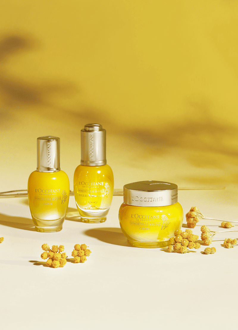 L’Occitane re-launches Immortelle Divine collection with newly-discovered extracts