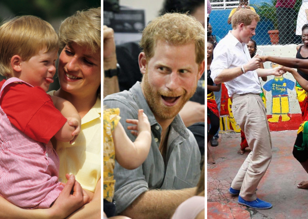 13 times Prince Harry showed off his jokester personality