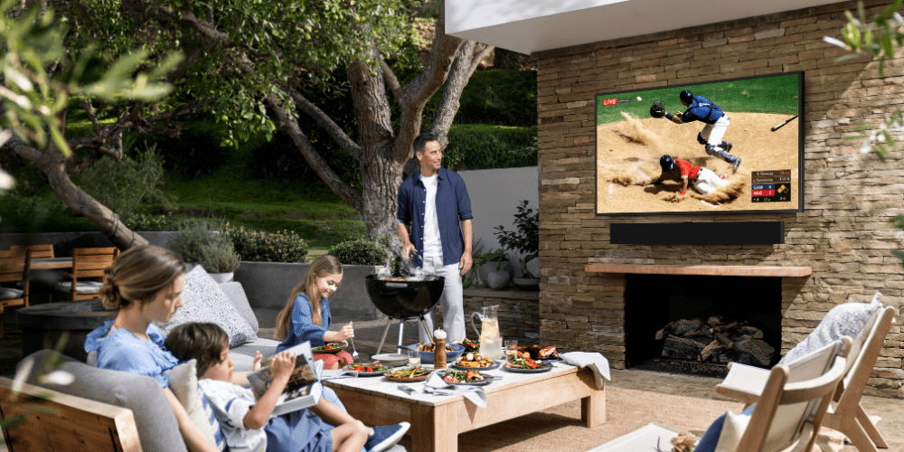 Samsung launches new outdoor TV just in time for summer entertaining