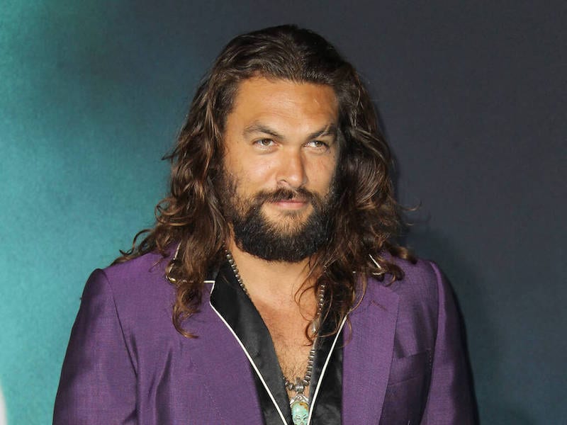 Jason Momoa surprises young fan battling cancer with Aquaman trident