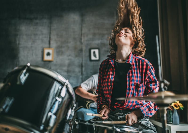 How playing the drums can improve brain structure and function