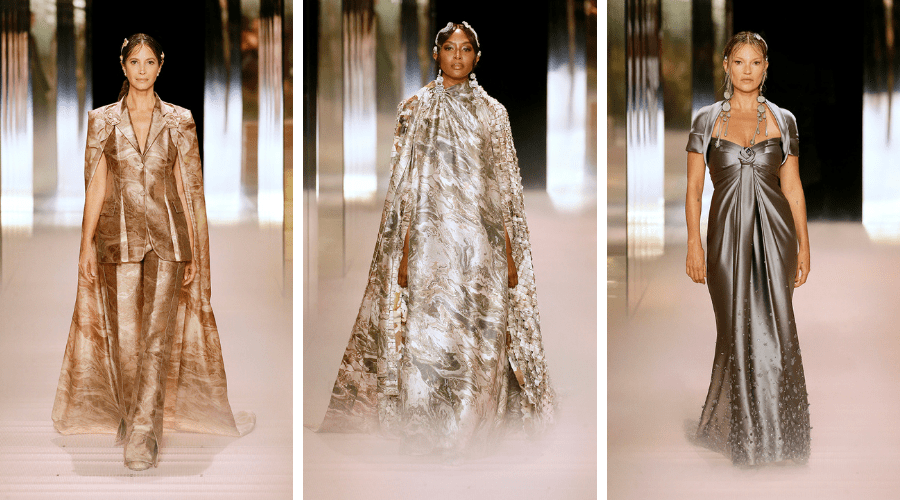Fendi Couture Show Sees '90s Supermodels Hit the Catwalk | MiNDFOOD