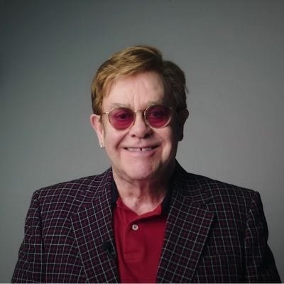 Sir Elton John and Sir Michael Caine join forces for NHS advert to promote the COVID-19 vaccine