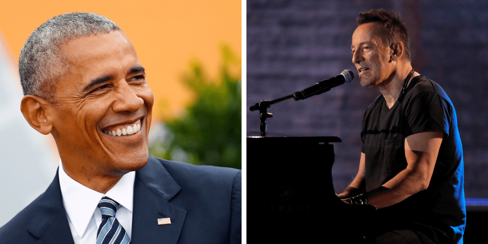 Barack Obama teams up with Bruce Springsteen for a new podcast