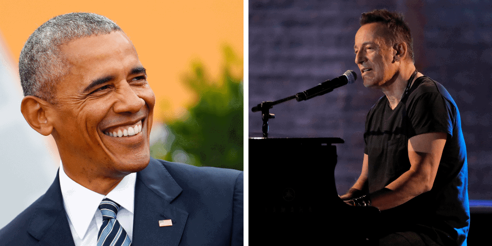 Barack Obama teams up with Bruce Springsteen for a new podcast MiNDFOOD