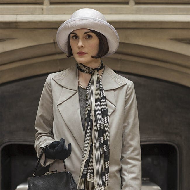 Michelle Dockery as Lady Mary Crawley