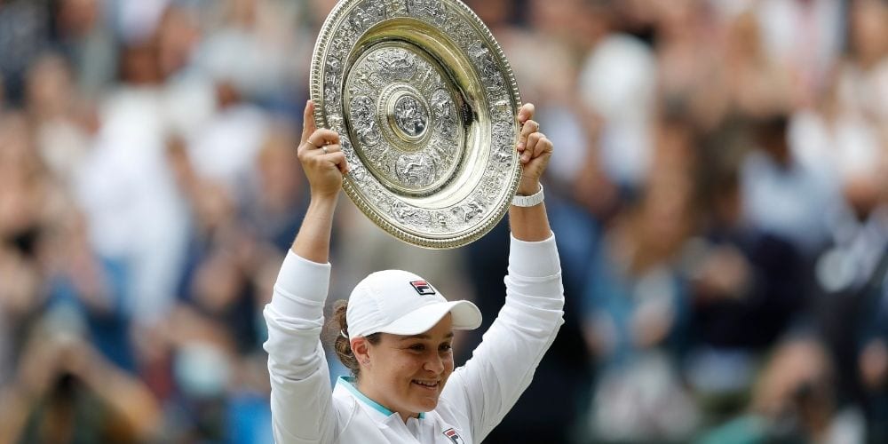Congratulations to Aussie tennis star Ash Barty on her first Wimbledon title