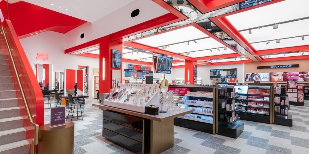 This brand new Mecca store is offering beauty services 