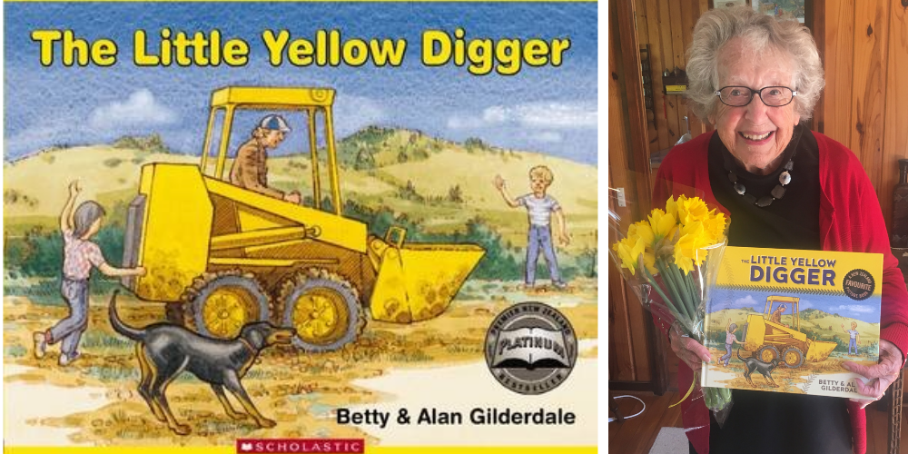 Betty Gilderdale, beloved author of ‘The Little Yellow Digger’ has passed away at 97