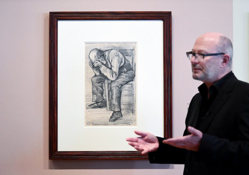 ‘Worn Out’ – Dutch museum finds Van Gogh drawing of tired old man