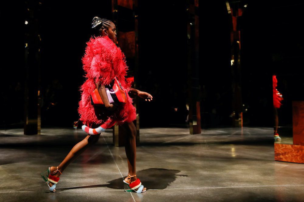 Fendi opens Milan shows with disco glam, butterflies at Ferretti