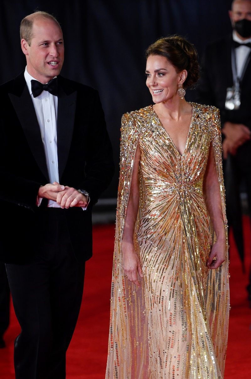 Bond is back: Kate Middleton dazzles at 007 film 'No Time To Die ...