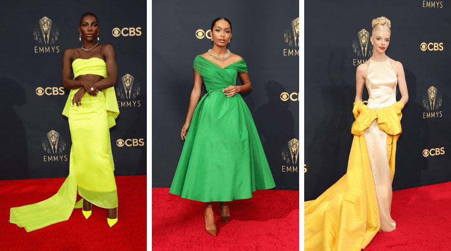 The most memorable looks from the Emmys red carpet