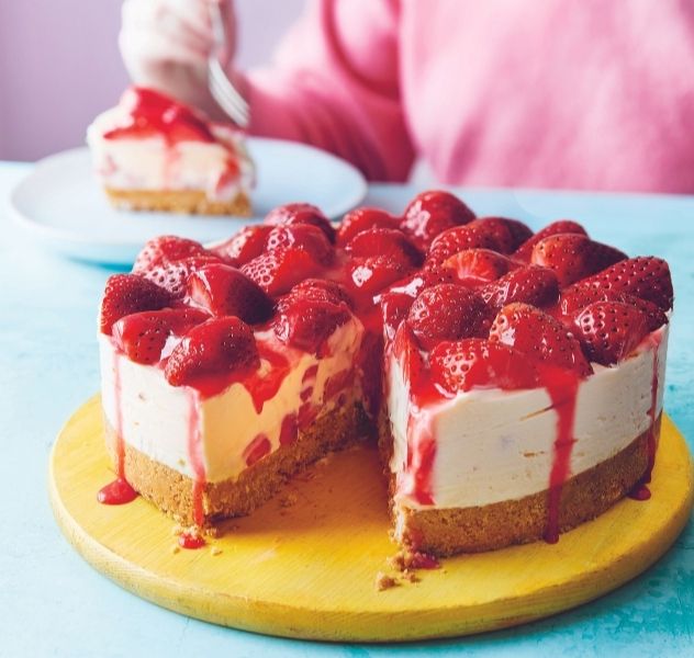 Gluten-Free No-Bake Strawberry Cheesecake Recipe