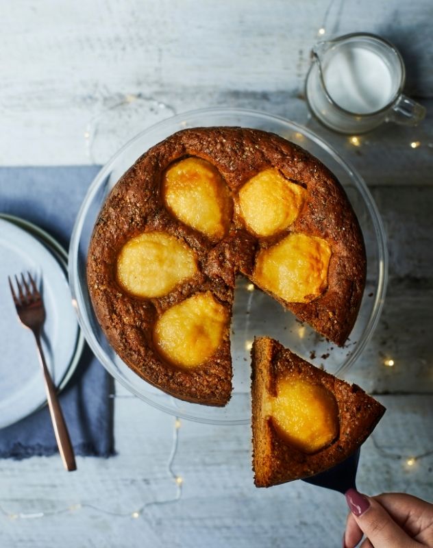 Pear and Ginger Cake