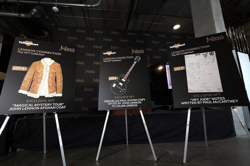 Imagine no possessions: Beatles memorabilia (virtually) up for auction