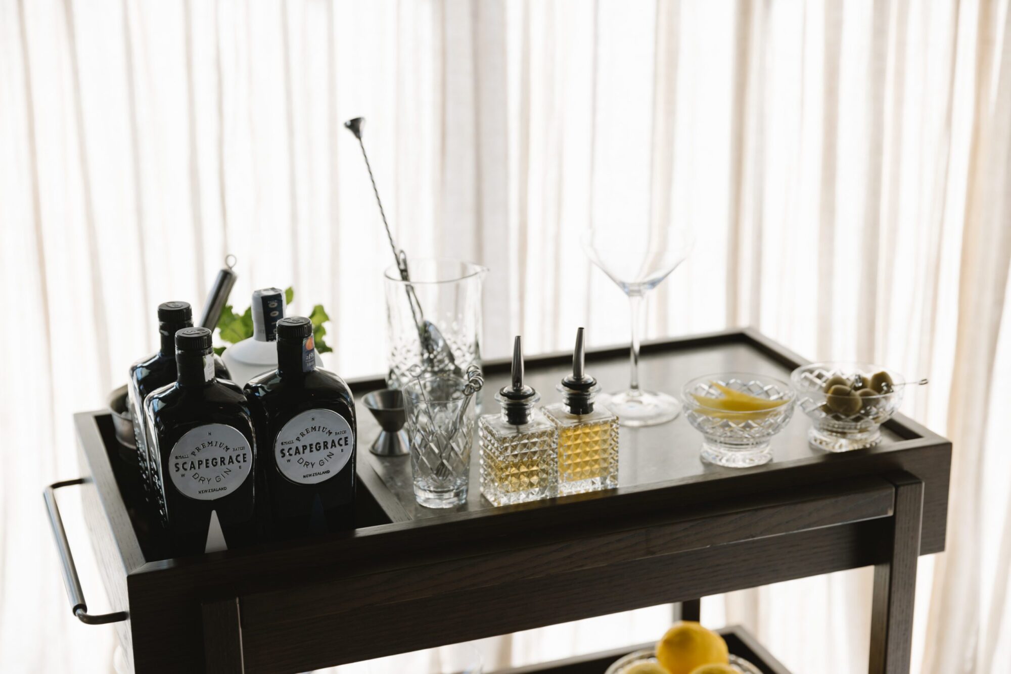 Shaken or stirred? Onslow launches a Scapegrace martini trolley for summer