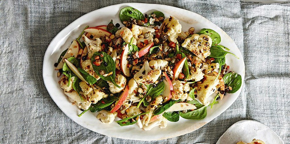 Move over potato salad, cauliflower salads are what we are craving this summer