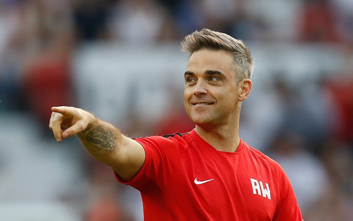 Robbie Williams claims he was once the target of a hitman