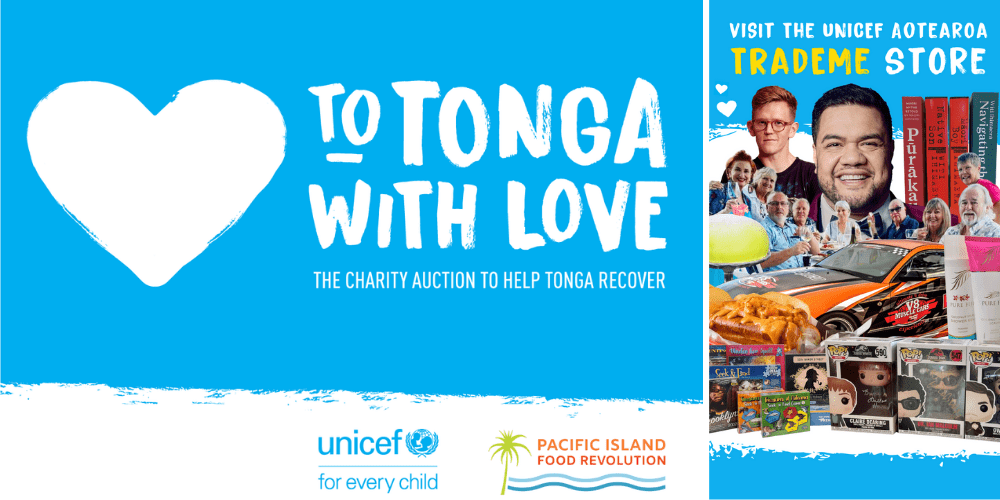 Celebrity chef partners with UNICEF Aotearoa for a money-can’t-buy auction for Tonga