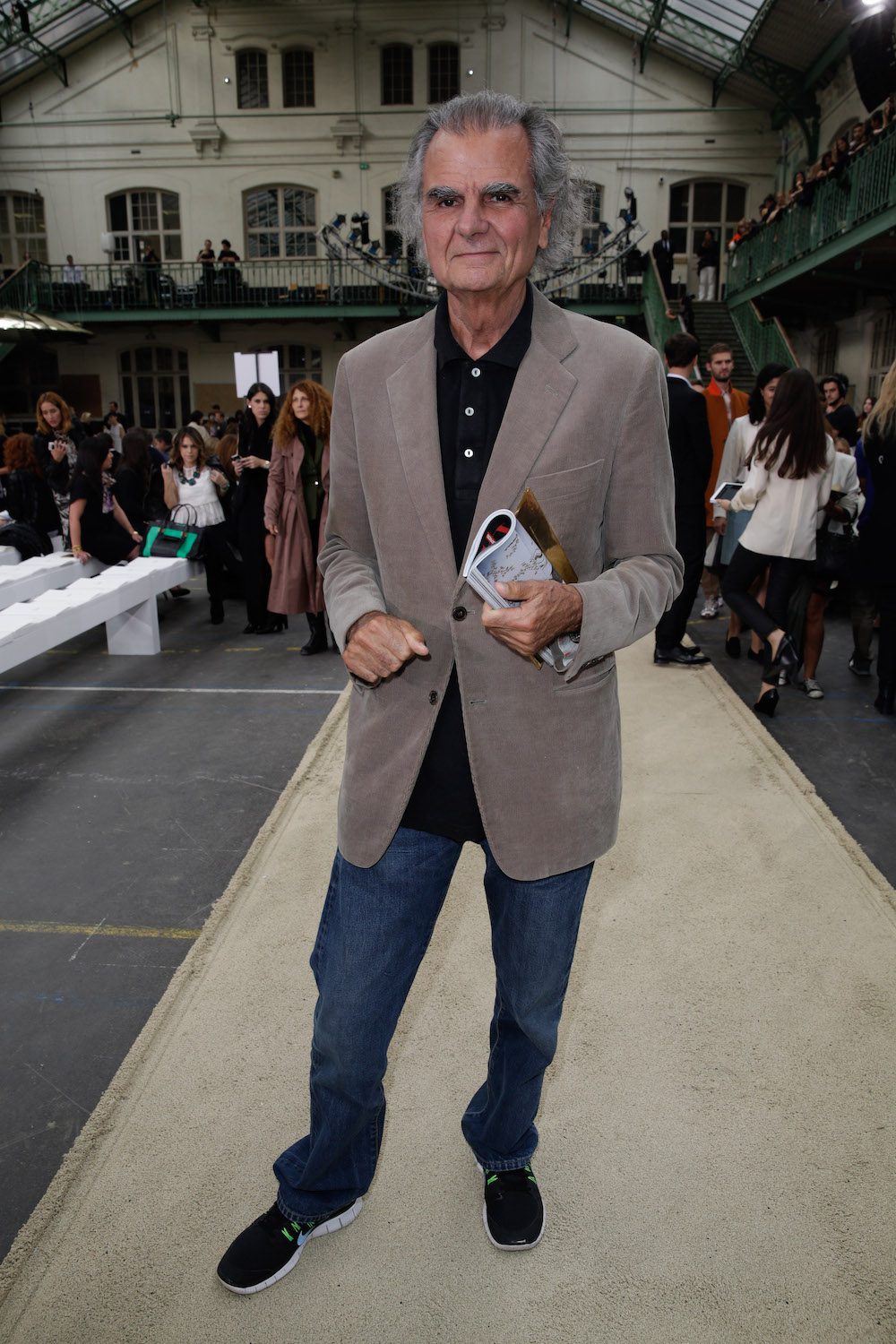 Patrick Demarchelier attending Chloe Spring-Summer 2014 Ready-To-Wear collection show, in Paris, France, on September 29, 2013. Photo by Jerome Domine/ABACAPRESS.COM