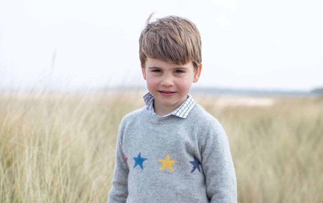 Prince Louis turns four