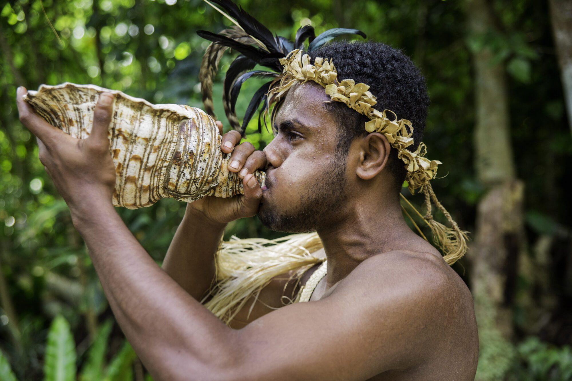 A Warrior welcome in Vanuatu /image supplied