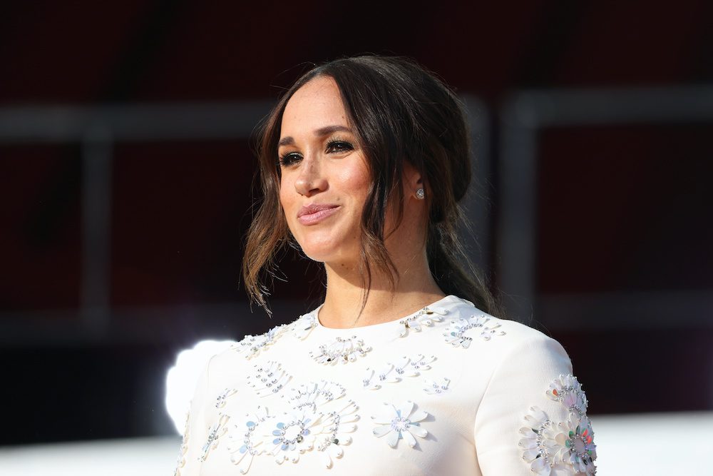 Meghan Markle appears onstage at the 2021 Global Citizen Live concert at Central Park in New York, U.S., September 25, 2021. REUTERS/Caitlin Ochs