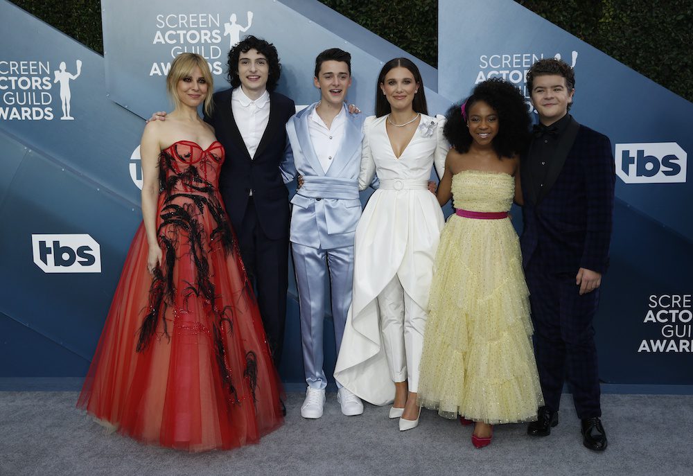 26th Screen Actors Guild Awards – Arrivals – Los Angeles, California, U.S., January 19, 2020 – Cast of Stranger Things. REUTERS/Monica Almeida