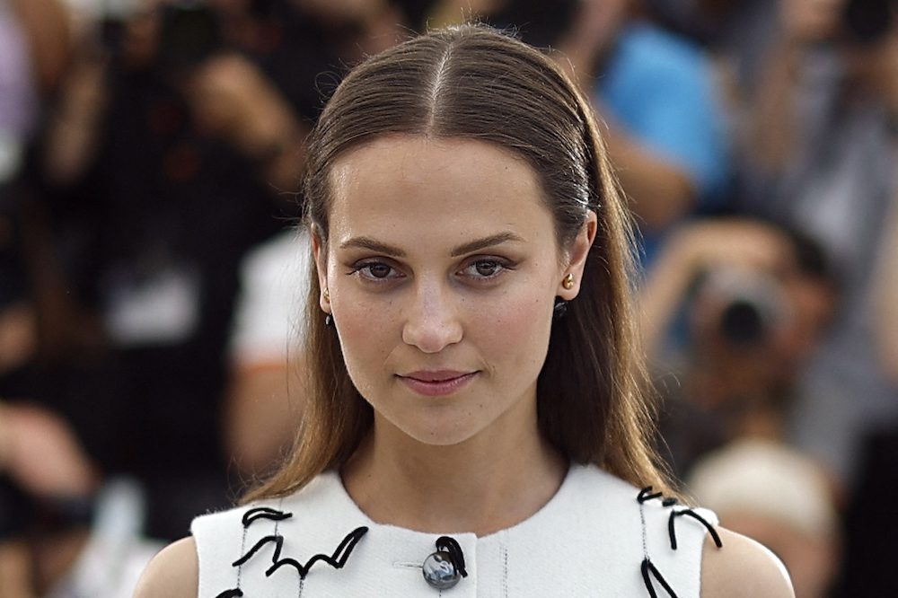 FILE PHOTOThe 75th Cannes Film Festival - Photocall for TV series "Irma Vep" presented as part of Cannes Premiere - Cannes, France, May 21,  2022. Cast member Alicia Vikander poses. REUTERS/Eric Gaillard