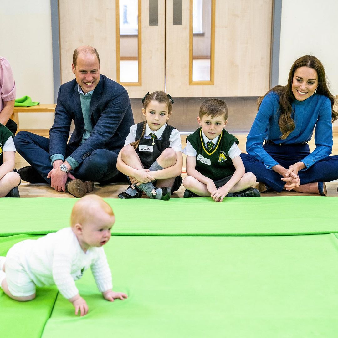 The Duke and Duchess of Cambridge attend a Roots to Empathy session in Scotland @dukeanduchessofcambridge
