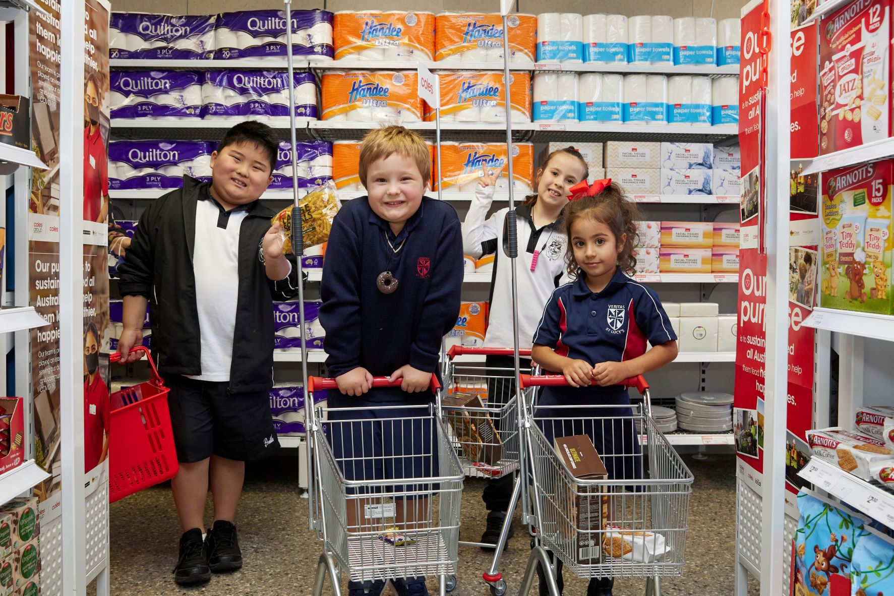 Coles opens supermarket for children with disabilities