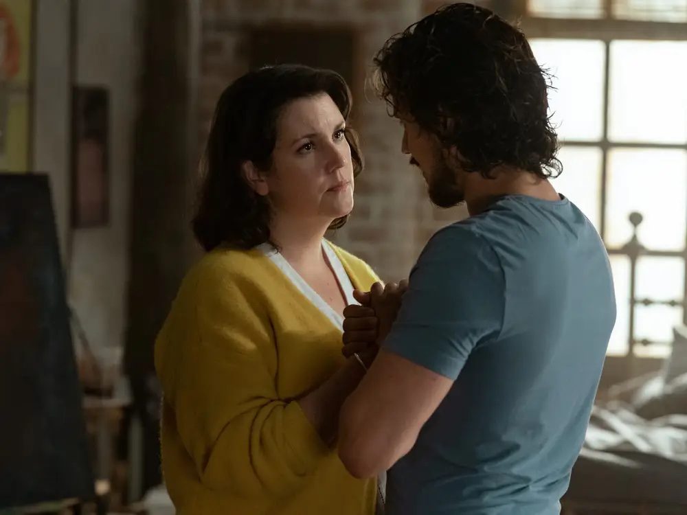 Melanie Lynskey and Peter Gadiot in Yellowjackets (2021) copy