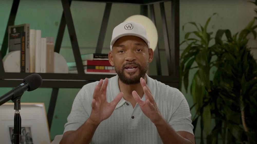 Will Smith speaks in an apology video for slapping Chris Rock at Academy Awards 2022 in this screen grab obtained from a social media video uploaded on July 29, 2022. Will Smith/YouTube/via REUTERS