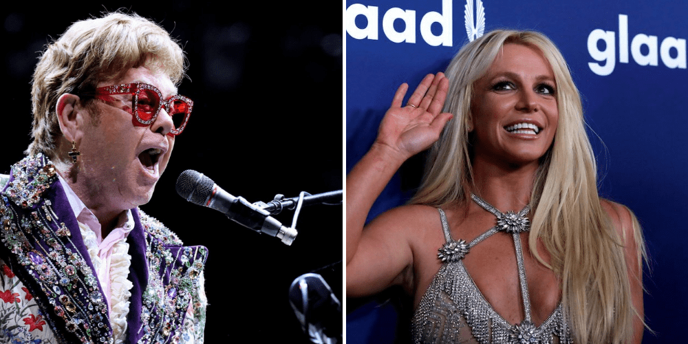 Britney Spears and Elton John reportedly recording duet of ‘Tiny Dancer’