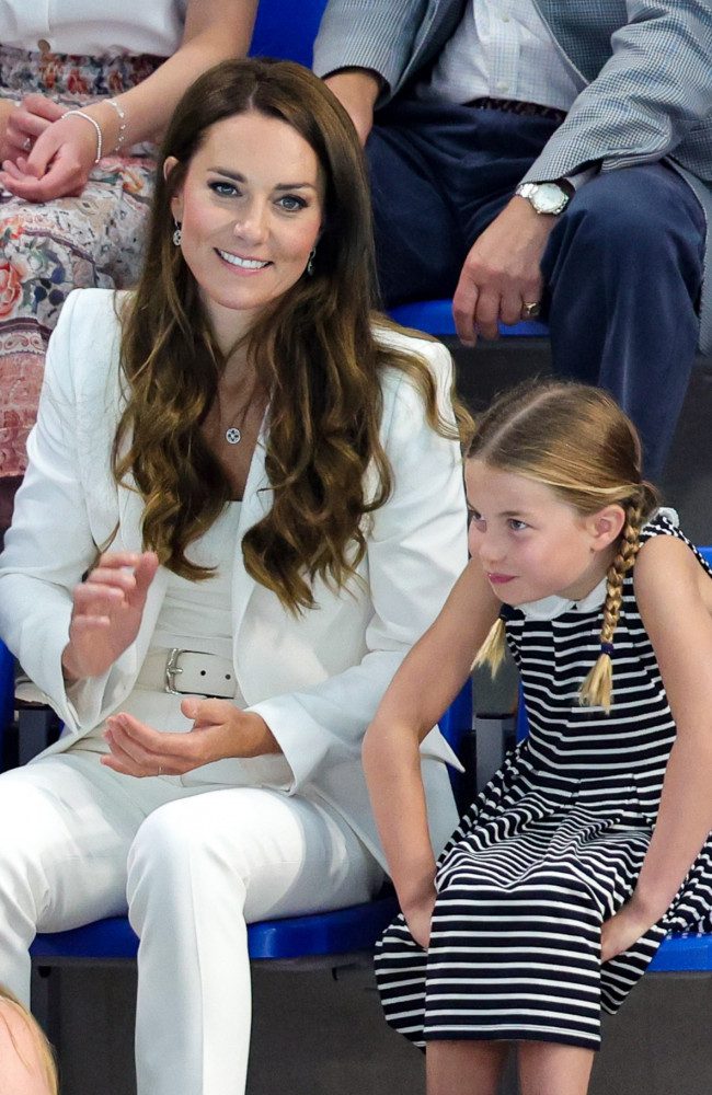Princess Charlotte attended the Commonwealth Games