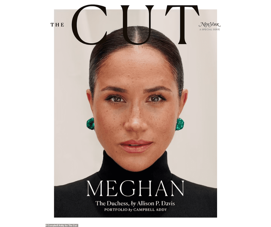 Meghan Markle on the cover of the New York Magazine, The Cut