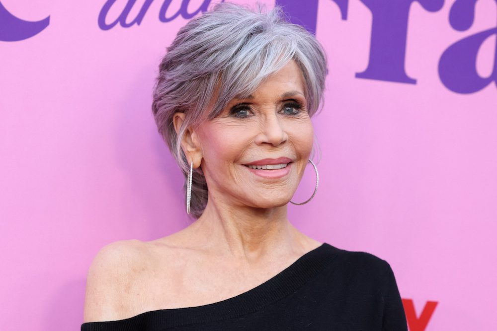 FILE PHOTO: Jane Fonda star of "Grace and Frankie" REUTERS/Mario Anzuoni