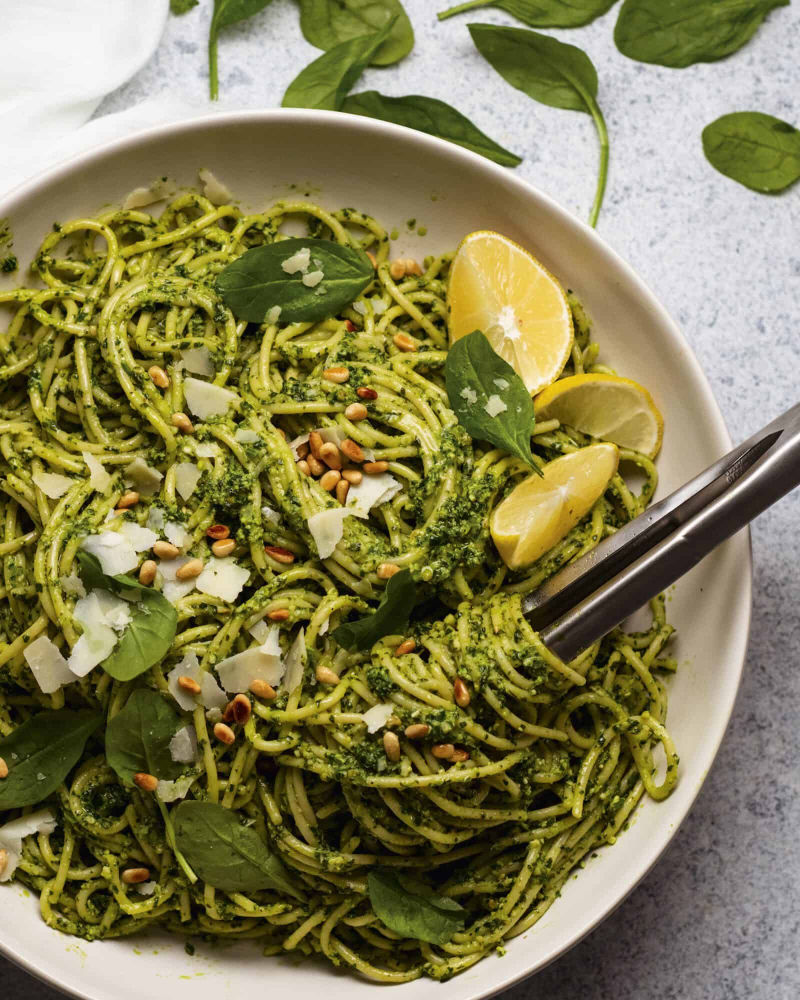 Green Spaghetti